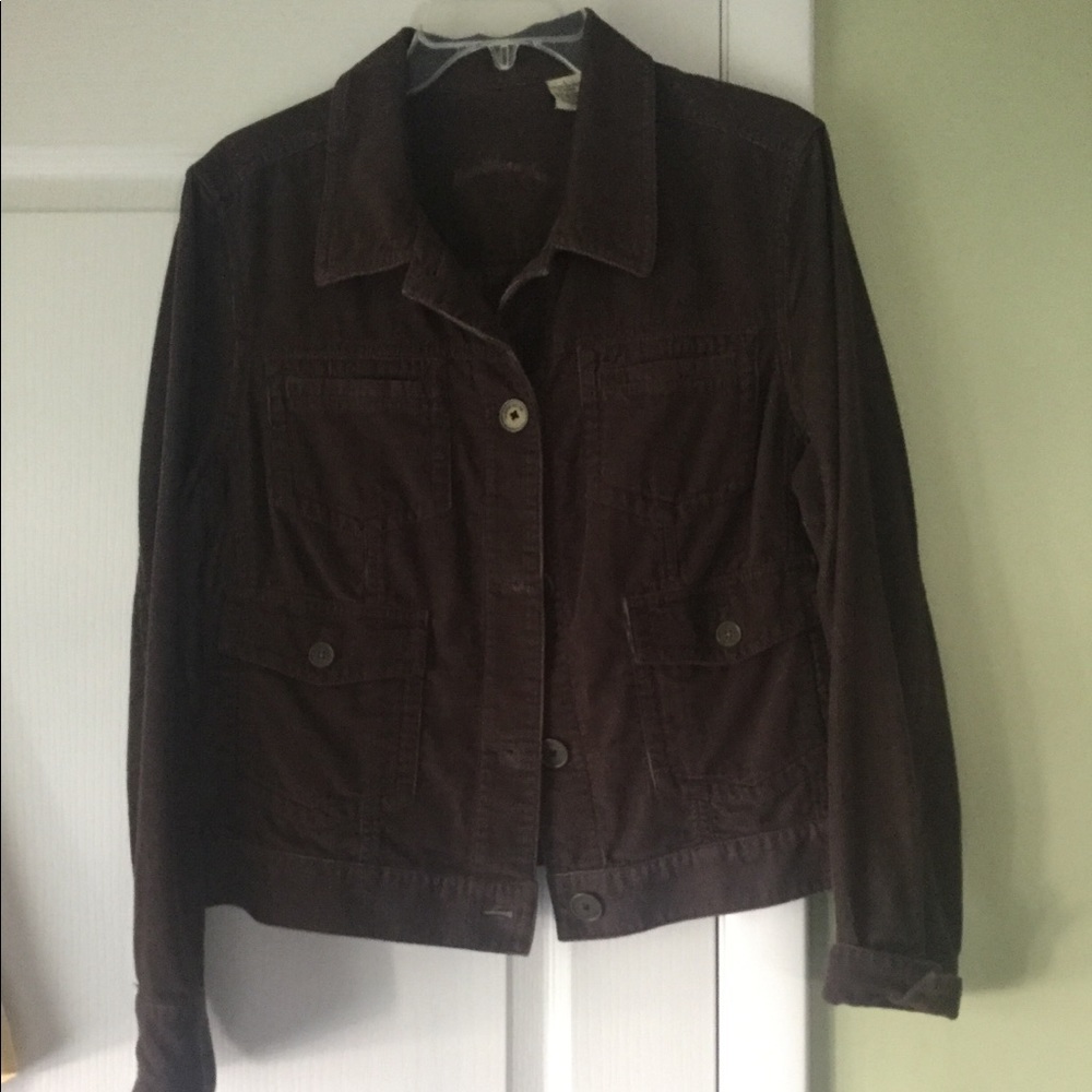 Woman’s corduroy jean style jacket